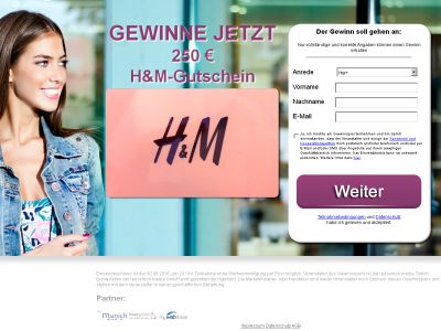 Gewinnspiel: H&M Gutschein