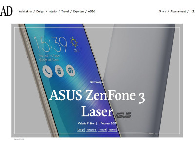 Gewinnspiel: ASUS ZenFone 3 Laser