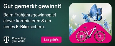 Gewinnspiel: Frühjahrsgewinnspiel der Telekom!