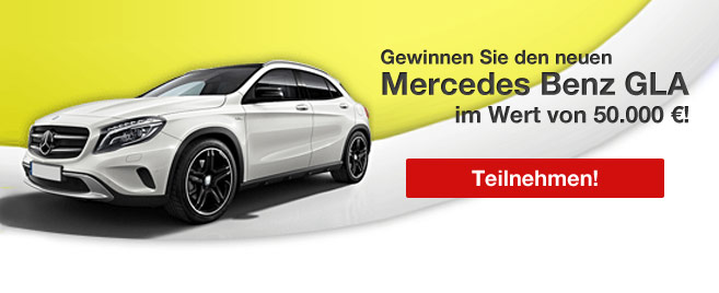 Gewinnspiel: Mercedes Benz