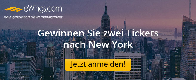 Gewinnspiel: Flüge nach New York City!