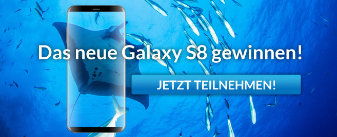 Gewinnspiel: Galaxy S8 Gewinnspiel