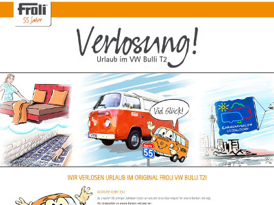 Gewinnspiel: VW Bulli Gewinnspiel