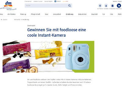 Gewinnspiel: Fujifilm Instax Sofortbildkamera