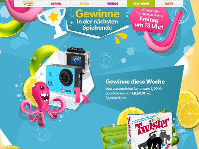 Gewinnspiel: Toggo Ferienspass Gewinnspiel