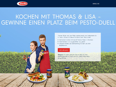 Gewinnspiel: Barilla Gewinnspiel