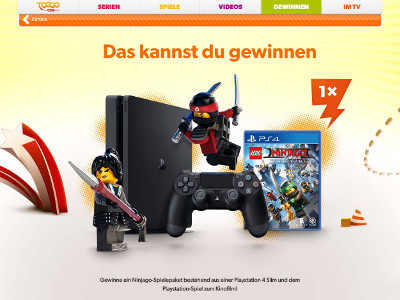 Gewinnspiel: PS4 Slim inkl LEGO Spiel gewinnen