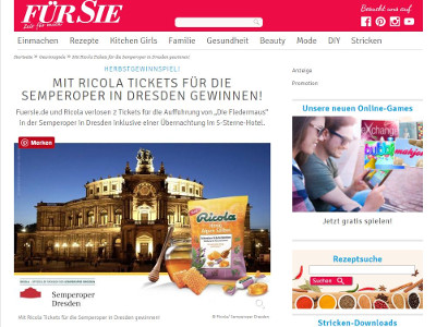 Gewinnspiel: Semperoper Gewinnspiel