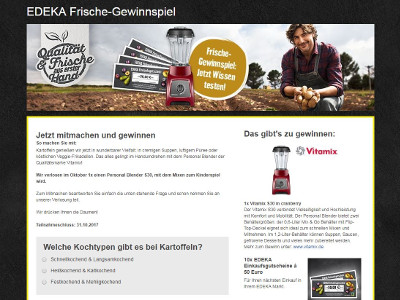 Gewinnspiel: Vitamix gewinnen