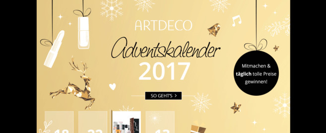 Gewinnspiel: Artdeco Adventskalender