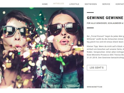 Gewinnspiel: Prosecco Gewinnspiel