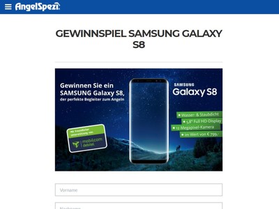 Gewinnspiel: Samsung Galaxy S8 gewinnen