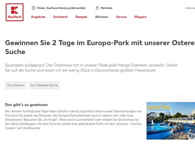 Gewinnspiel: Familienaufenthalt im Europa Park gewinnen