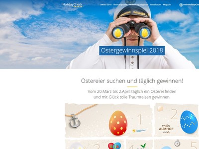 Gewinnspiel: Ostergewinnspiel bei Holiday Check