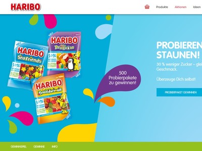 Gewinnspiel: 500 Haribo Pakete gewinnen