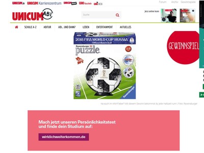 Gewinnspiel: Fussball WM Puzzle Ball gewinnen