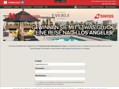 Gewinnspiel: Reise nach Los Angeles gewinnen