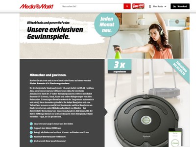 Gewinnspiel: 3x1 iRobot Staubsaugerroboter gewinnen