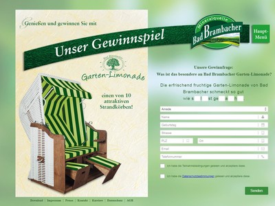 Gewinnspiel: 10x1 Strandkorb gewinnen