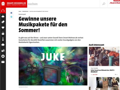 Gewinnspiel: MediaMarkt Musikpakete gewinnen