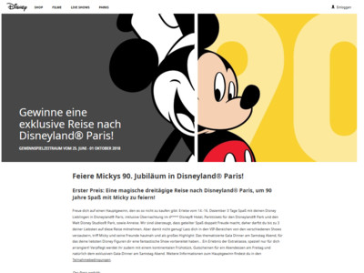 Gewinnspiel: Disney Gewinnspiel