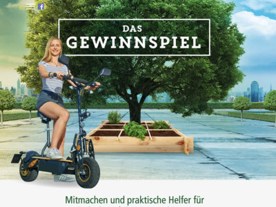 Gewinnspiel: E-Roller gewinnen