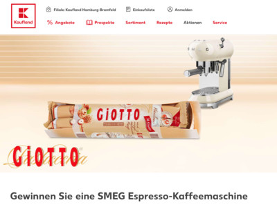 Gewinnspiel: Kaffeemaschine Gewinnspiel