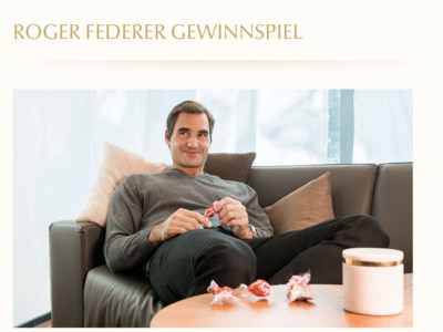 Gewinnspiel: Roger Federer Gewinnspiel