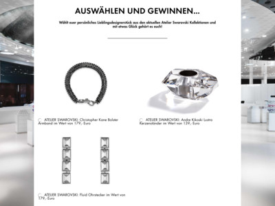 Gewinnspiel: Swarovski Gewinnspiel