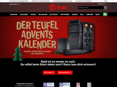 Gewinnspiel: Teufel Adventskalender
