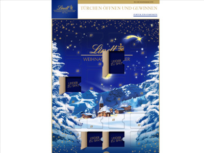 Gewinnspiel: Lindt Adventskalender