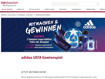 Gewinnspiel: UEFA Gewinnspiel