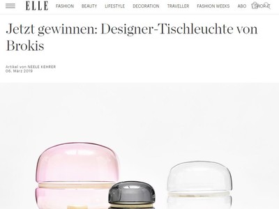 Gewinnspiel: Designer-Tischleuchte gewinnen