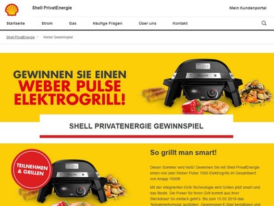 Gewinnspiel: Weber Grill gewinnen