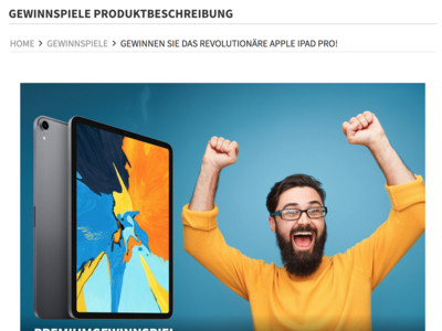 Gewinnspiel: iPad Pro Gewinnspiel