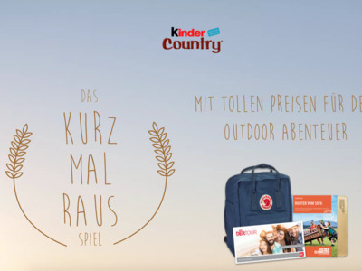 Gewinnspiel: Ferrero und kinder Country Gewinnspiel