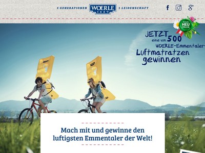 Gewinnspiel: Woerle Gewinnspiel: Luftmatratze zu gewinnen