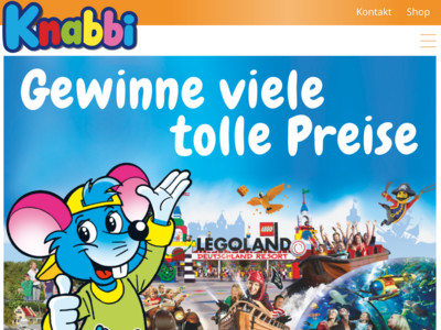 Gewinnspiel: Knabbi Gewinnspiel: Legoland Deutschland Resort Aufenthalt, Tageskarten und mehr zu gewinnen