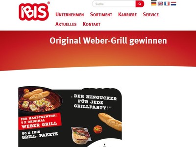 Gewinnspiel: Ibis Backwaren Gewinnspiel: 5 x Webergrill und 50 x Grill-Pakete werden verlost