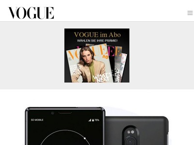 Gewinnspiel: Vogue Gewinnspiel: Sony-Paket wird verlost