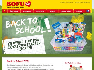 Gewinnspiel: ROFU Gewinnspiel: 100 Schulstart-Sets werden verlost