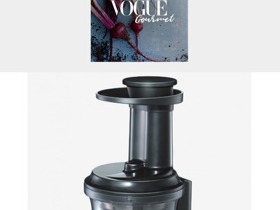 Gewinnspiel: Vogue Gewinnspiel: Panasonic Slow Juicer zu gewinnen