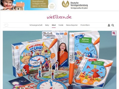 Gewinnspiel: wireltern.de Gewinnspiel: Tiptoi-Schulsets zu gewinnen