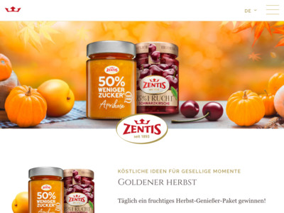 Gewinnspiel: Zentis Gewinnspiel: Konfitüre zu gewinnen