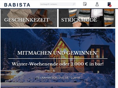 Gewinnspiel: Babista Gewinnspiel: Reise oder Bargeld wird verlost