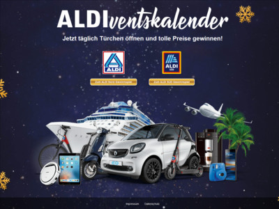 Gewinnspiel: Aldiventskalender