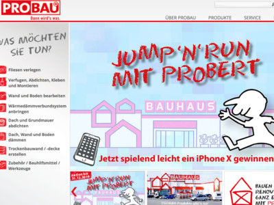 Gewinnspiel: Pro Bau Gewinnspiel: iPhone X zu gewinnen