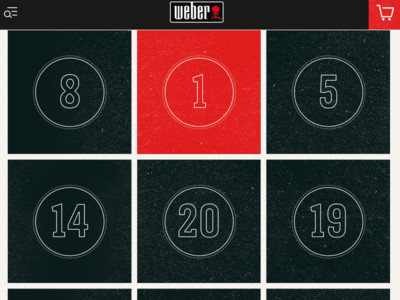 Gewinnspiel: Weber Adventskalender