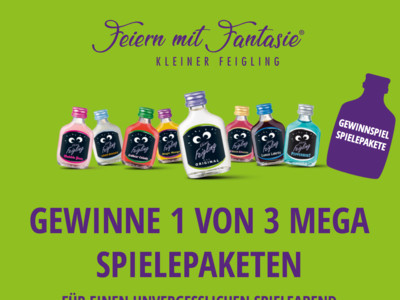 Gewinnspiel: Kleiner Feigling Gewinnspiel: drei Spielpakete werden verlost