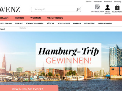 Gewinnspiel: Wenz Gewinnspiel: zwei Hamburgreisen werden verlost
